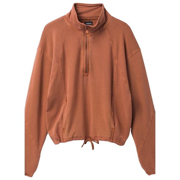 PrAna Calimero 1/2 Zip in Terra Size Large - Picture 3 of 9